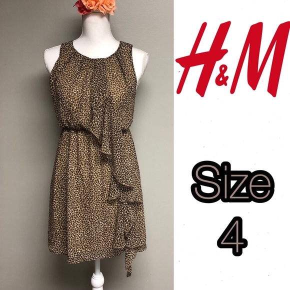 H&M Dresses & Skirts - 🐆 H&M Leopard print flowy dress